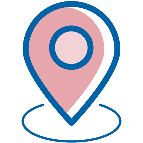 Pin de localización. Ilustración.​​ 